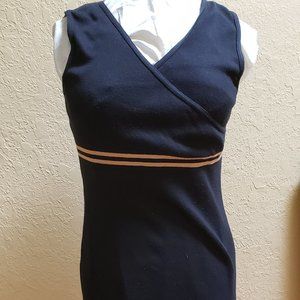 Connected apparel, black, sweater material, Size M